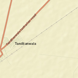 Tandlianwala Street Map
