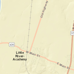 Little River-Academy Street Map