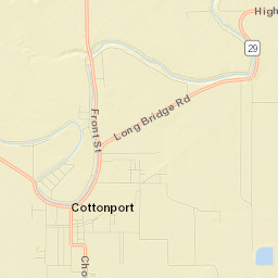 Cottonport Street Map