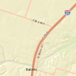 Salado Street Map