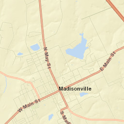 Madisonville Street Map
