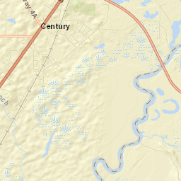 Century Street Map