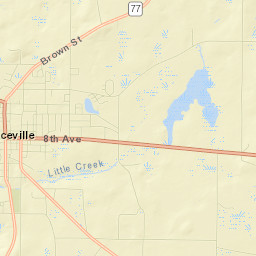 Graceville Street Map