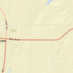 Malone Street Map
