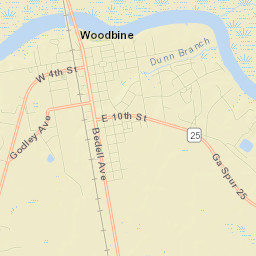 Woodbine Street Map