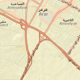 Arar Street Map