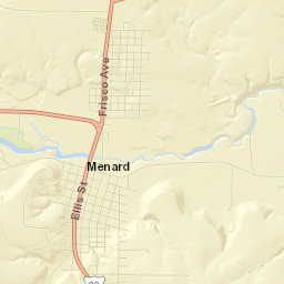Menard Street Map