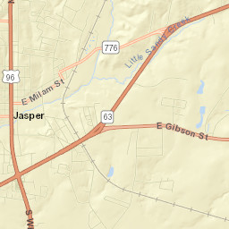 Jasper Street Map