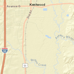 Kentwood Street Map