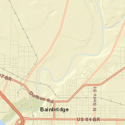 Bainbridge Street Map