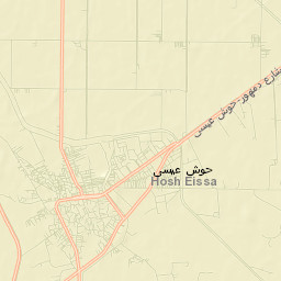 Ḩawsh ‘Īsá Street Map