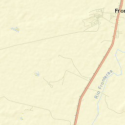 Fronteras Street Map