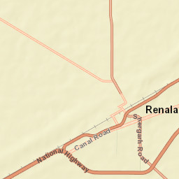 Renala Khurd Street Map