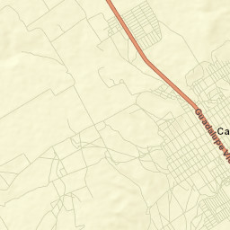 Camalú Street Map