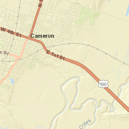 264-298 West 4th Street, Cameron, TX Street Map