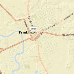 Franklinton Street Map
