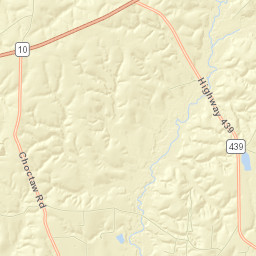 Washington Parish Street Map