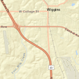 Wiggins Street Map