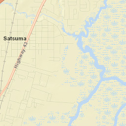 Satsuma Street Map