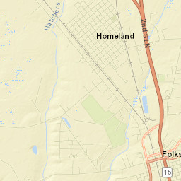 Folkston Street Map