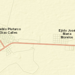Plutarco Elías Calles (La Y Griega) Street Map