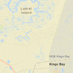 Kings Bay Base Street Map
