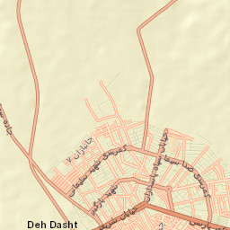 Dehdasht Street Map