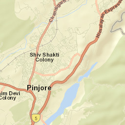 Pinjaur Street Map