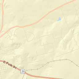 Burnet County Street Map