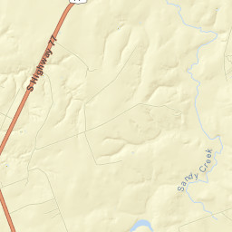 Milam County Street Map