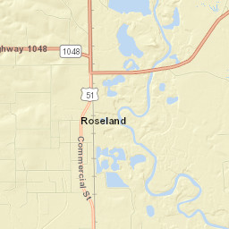 Roseland Street Map
