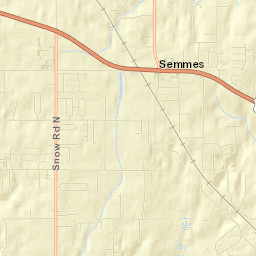 Semmes Street Map