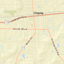 Chipley Street Map