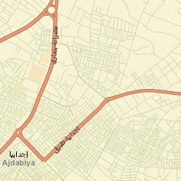 Ajdabiya Street Map