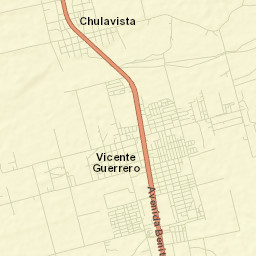 Poblado Chulavista (El Chorizo) Street Map