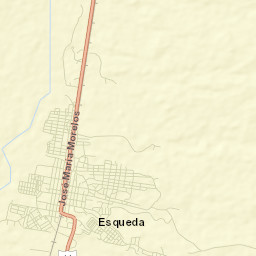 Esqueda Street Map