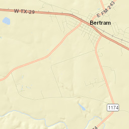 County Road 321, Bertram, TX 78605 Street Map