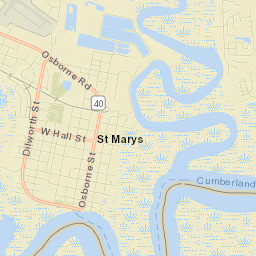 St. Marys Street Map