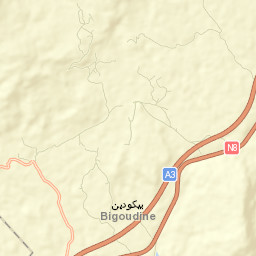 Bigoudine Street Map