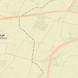 Faqous Street Map