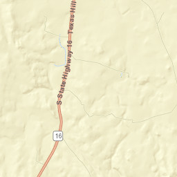 Llano County Street Map