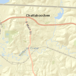 Chattahoochee Street Map