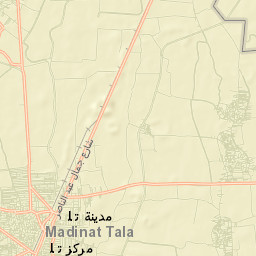 Talā Street Map
