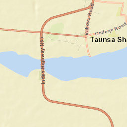 Taunsa Street Map