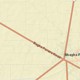 Bagha Purana Street Map