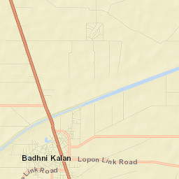Badhni Kalan Street Map