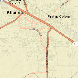 Khanna Street Map