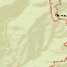 Chakrata Street Map