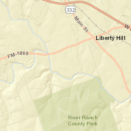 200 County Road 279, Liberty Hill, TX Street Map