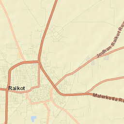 Raikot Street Map